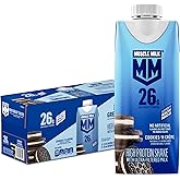 Muscle Milk High Protein Shake, Cookies 'n Creme, 11 oz Cartons (12 Pack) | Ultra Filtered Milk, 26g Protein, 3g Sugar, 160 Calories, No Artificial Flavors, No Artificial Sweeteners, No Added Colors