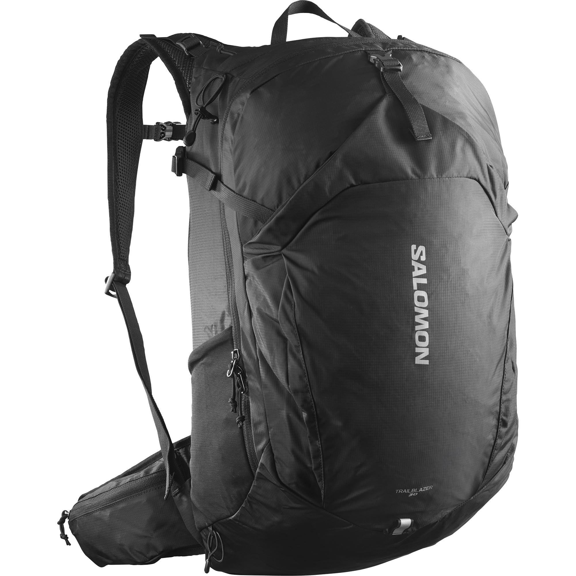 Salomon TRAILBLAZER 30 Versatile Hiking Pack - Superior Fabrics, 30L Storage, Comfy Harness, Compression Straps for City and Outdoor Adventures