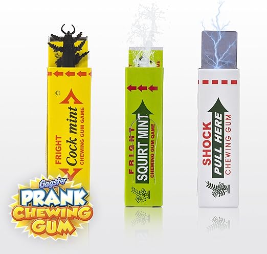 prank chewing gum
