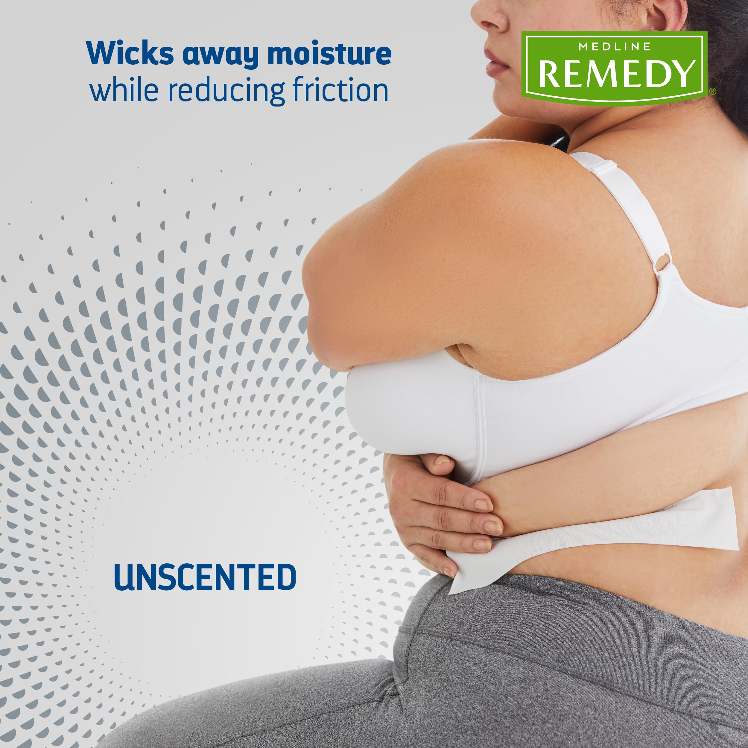 Medline Remedy Specialized DriGo-HP Antibacterial Wicking Sheet, 10