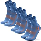 DANISH ENDURANCE Athletic Socks, Anti-blister, Breathable, Moisture Wicking, Thin Athletic Socks Men & Women, 3- Pack
