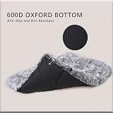 Jaspuriea Extra Large Dog Bed 120x75x10cm Calming Plush Mat view 4