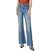 Sam Edelman Womens Bay High Rise Trouser Flare Jean Standard