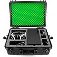CASEMATIX Hard Shell Travel Case Compatible with Xbox Series X Console, Controllers, Headset and Other Accessories - IPX7 Waterproof and Crushproof Carrying Case with Customized Foam Interior