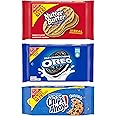 OREO, CHIPS AHOY! & Nutter Butter Cookies Variety Pack, Family Size, 3 Packs