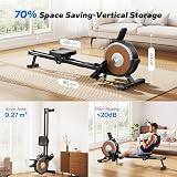 MERACH Rowing Machine Magnetic Rower with 16 Levels Quiet Resistance view 8