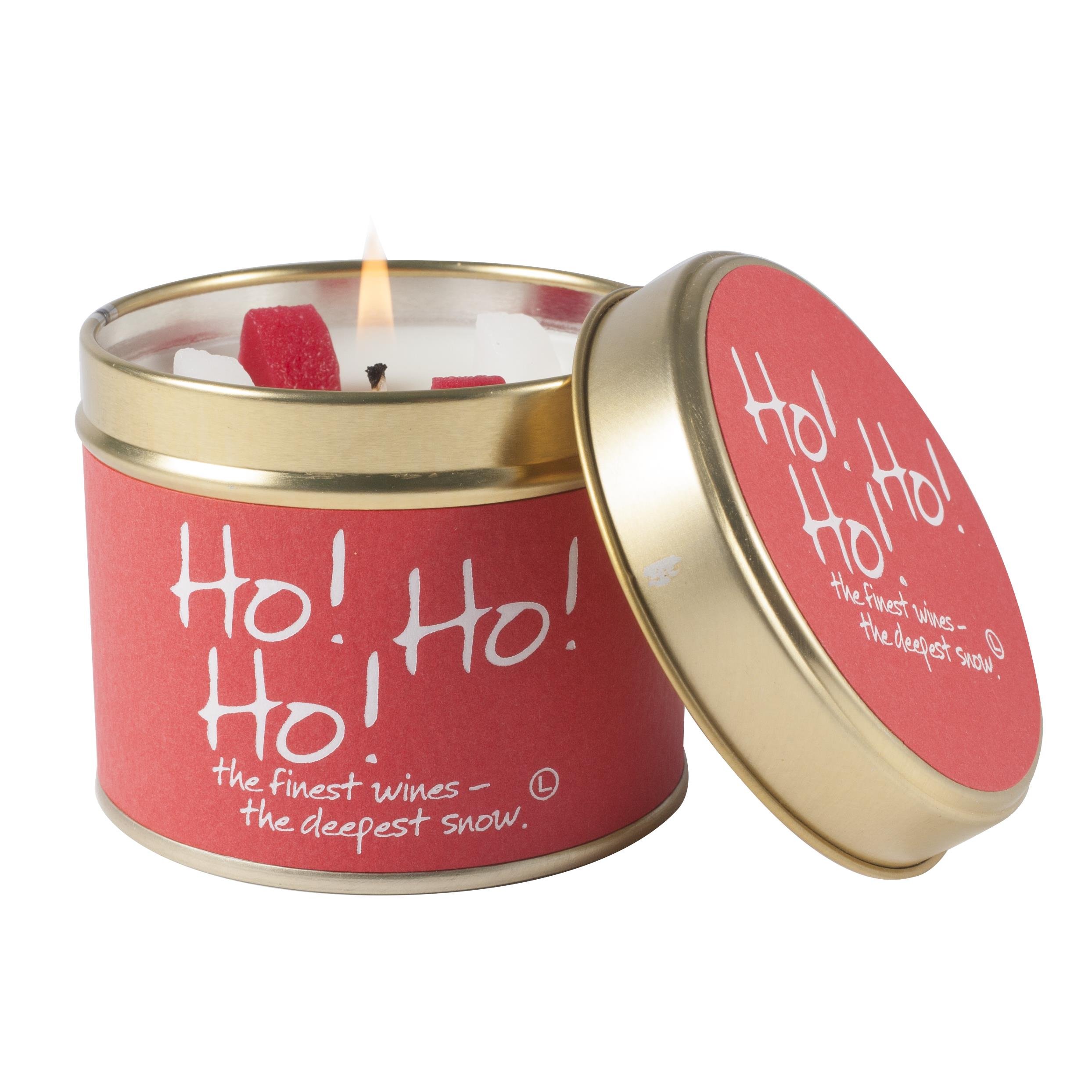 Lily-Flame Ho ! Ho ! Ho ! Tin, Red