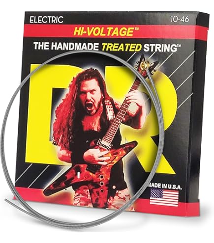 DR Strings Cordas de guitarra elétrica, assinatura Dimebag Darrell
