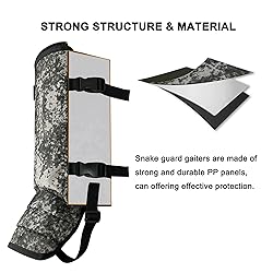 MDSTOP Snake Gaiters Snake Chaps, Waterproof Snake