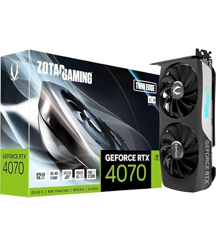 Palit Placa gráfica GeForce RTX 4070 Dual GDDR6X Dual Fan - 12 GB
