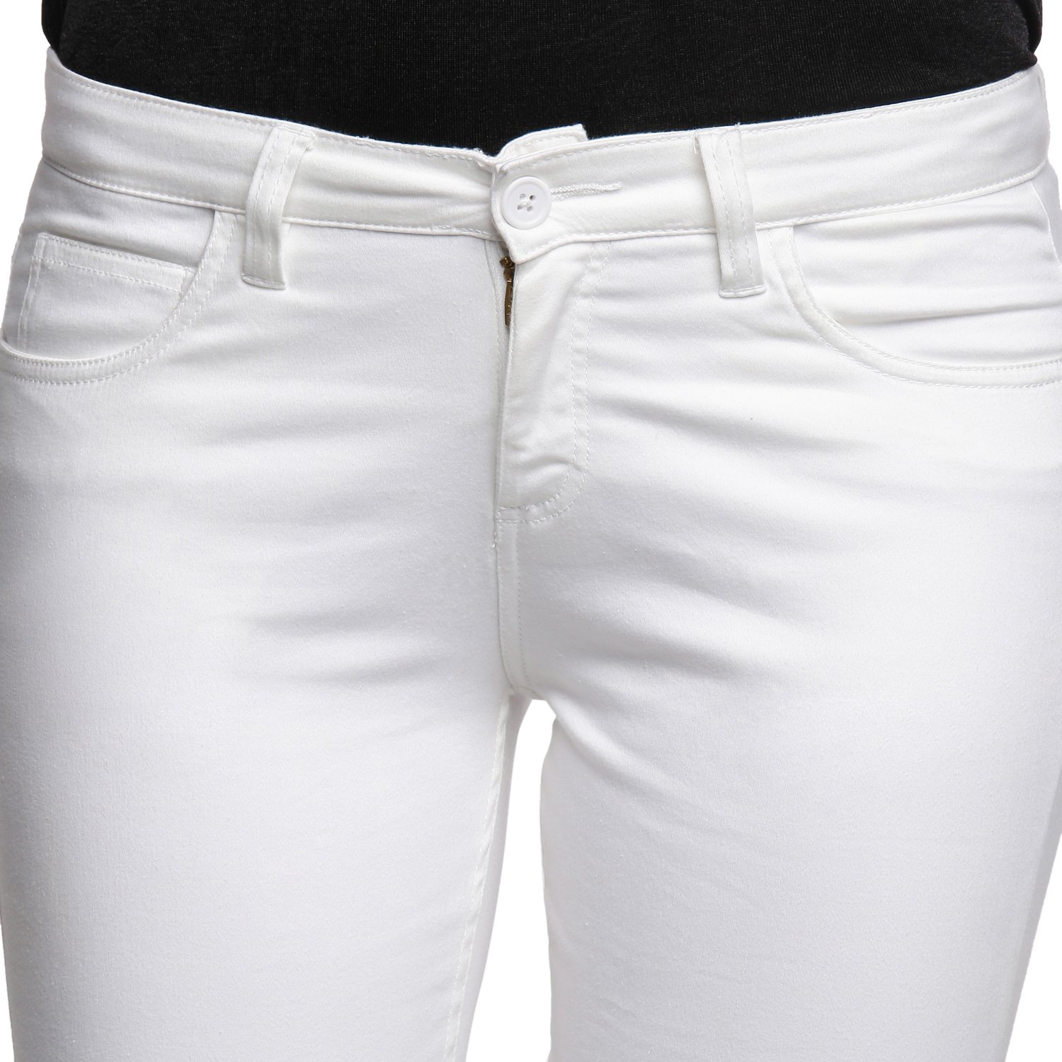 annabelle by pantaloons women's solid pant