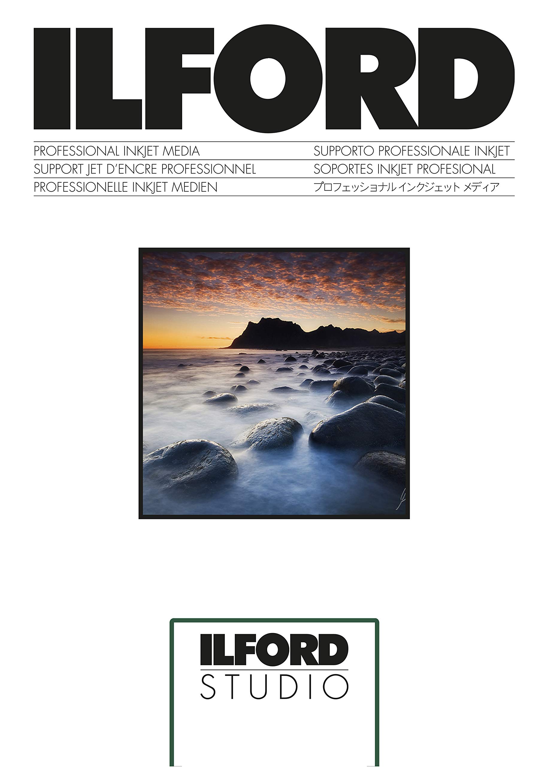 ILFORD Studio Glossy 200 gsm / 8 Mil A4 210 mm x 297 mm 50 Sheets