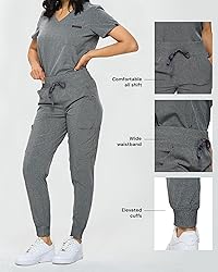 Monarch Uniforms Slim Fit Stretchy Scrubs Women's