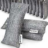 Marsheepy 24 Pack Charcoal Shoe Deodorizer Bags, Bamboo Charcoal Air Purifying bags, Odor Absorber, Odor Eliminator for shoes