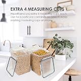 Vtopmart Large 5.2L 175oz Storage Containers 4 Pack with Lids BPA Free view 6