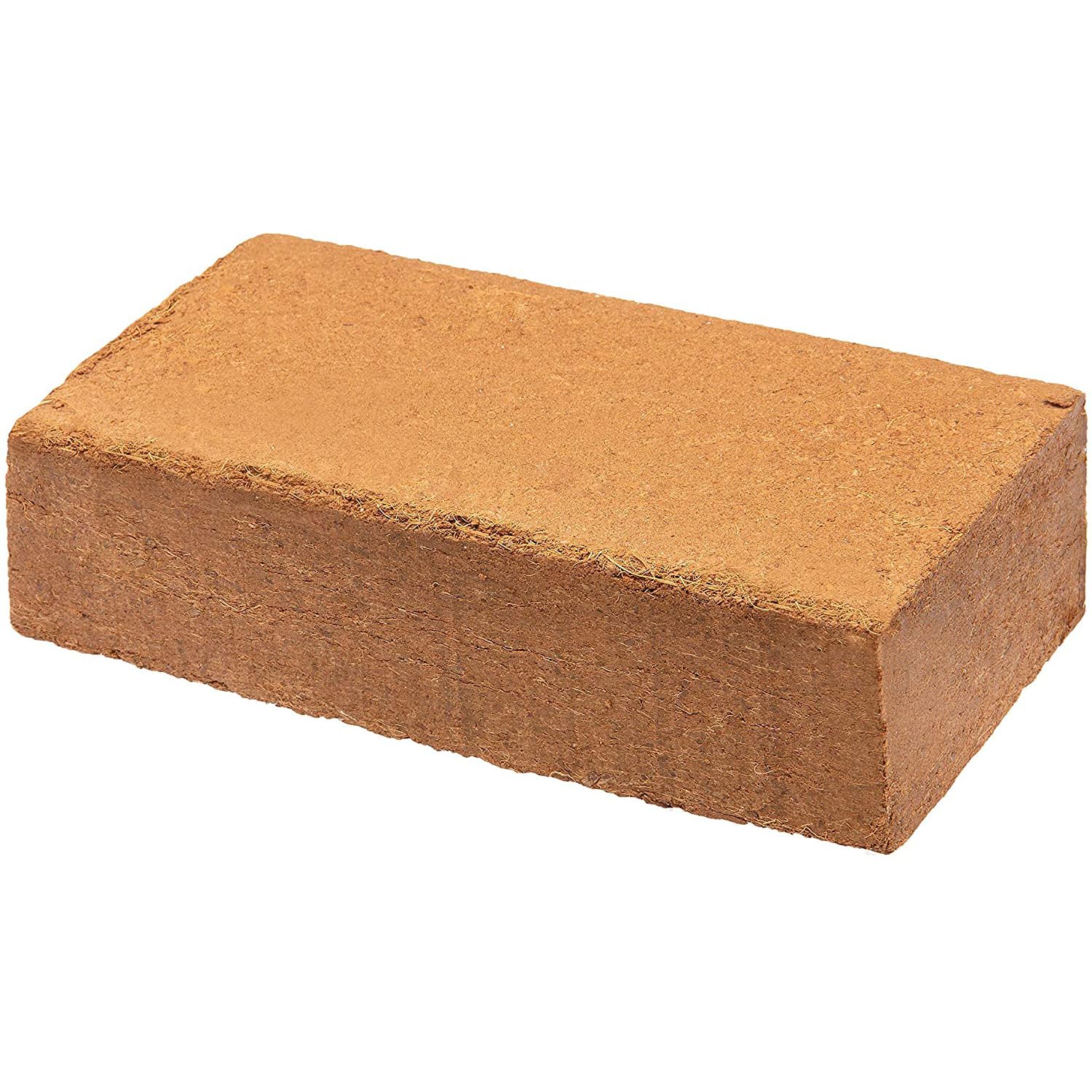1 Coco Brick - 100% Coir Potting Fibre, Makes up to 10L of Growing Media, Organic and Eco-Friendly Compost for Outdoor Plants, Potting Soil (Coco Bricks, 1)