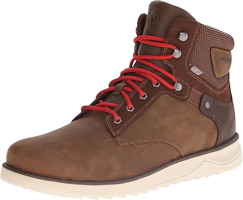 merrell boots red laces