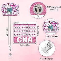 CNA Badge Reel Retractable with Buddy - Certified