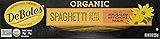 DeBoles Organic Pasta, Spaghetti, 8 Ounce