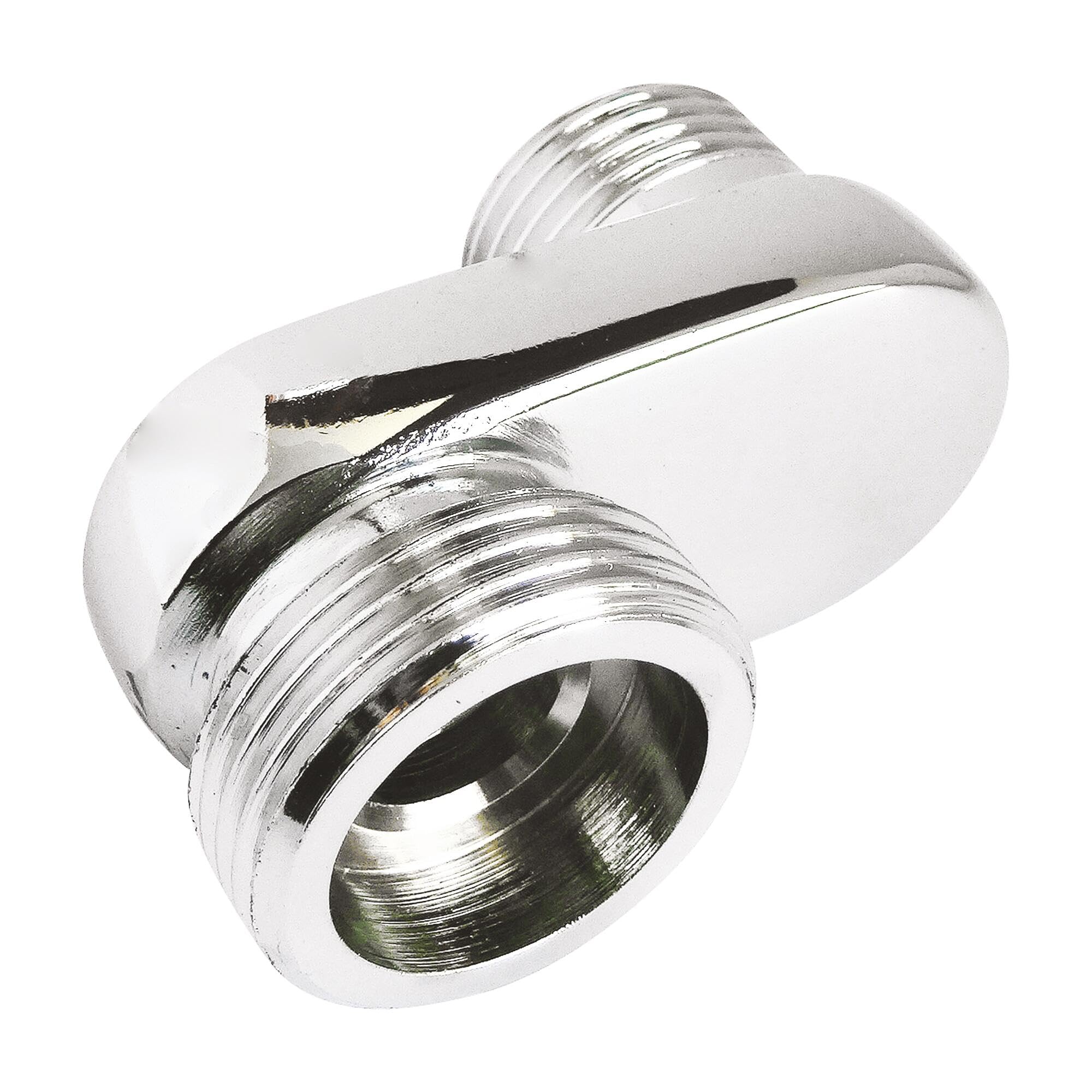 Somatherm 341-02 Elbow Wall Connector M15/21-M20/27 25 mm, Grey