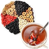 Shengmingxi Ginseng Five Treasures Kidney Tea Formula 7 Precious Ingredients for Women & Men Kidney Cleanse Ginseng and Mulberry Herbal Chinese Tea Bags Wubao Tea 250g/8.8oz (32Bags/2Pack) 人参五宝茶 补肾茶 男人茶