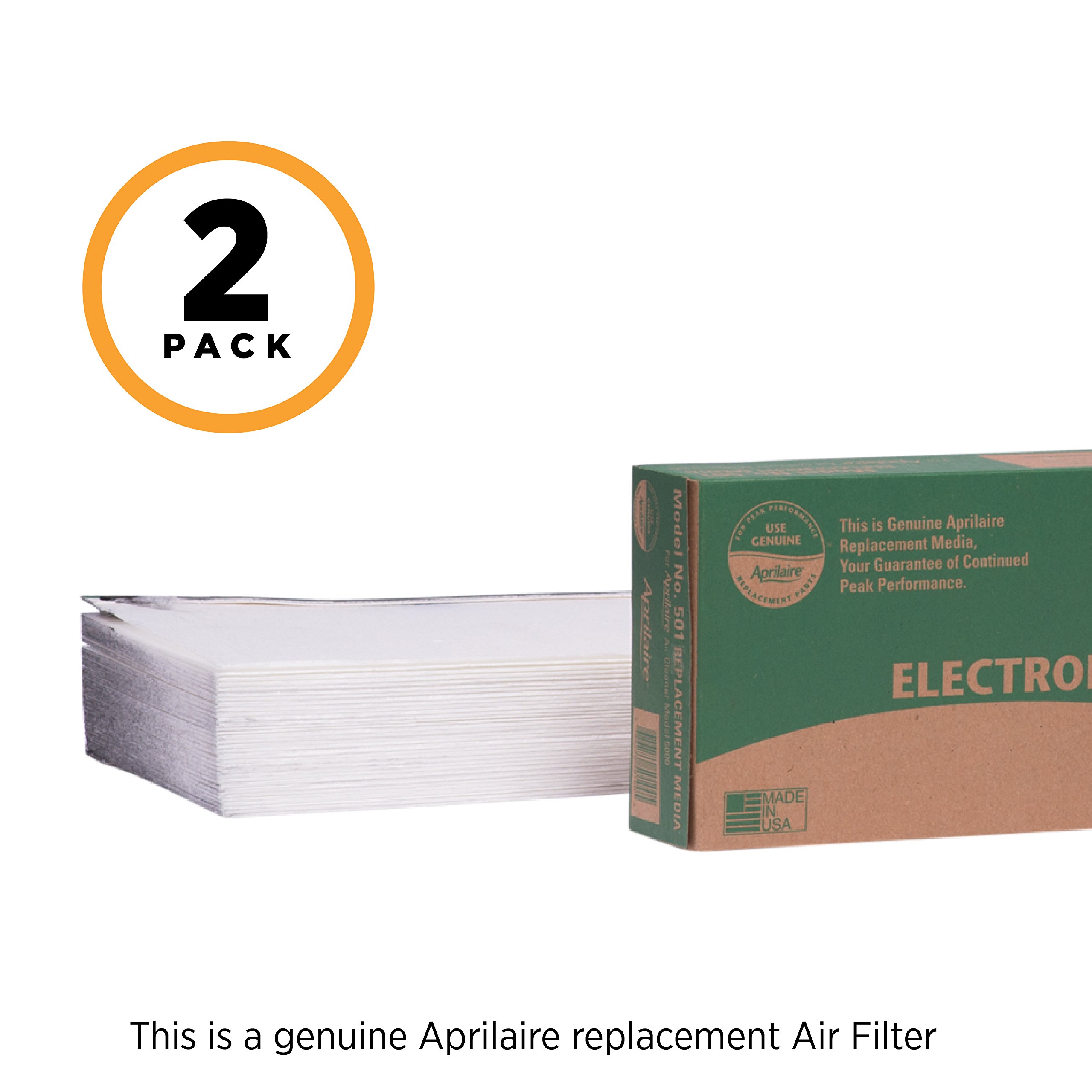 Aprilaire 501 Replacement Filter For Aprilaire Whole House Electronic