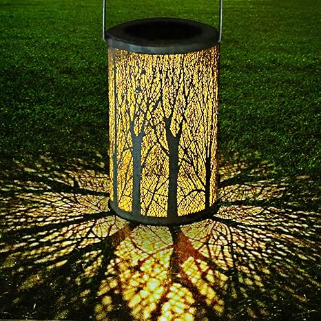 Philonext Solar Lantern Lights Outdoor Hanging Lantern Lights