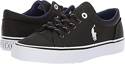 POLO RALPH LAUREN Kids Boy's Brayden Sneaker, Black