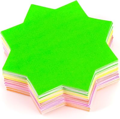 White Hinge 60x Neon Stars Display Price Tags Shop Flash Labels Pricing