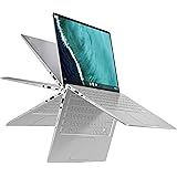 ASUS Chromebook Flip C434TA-DSM4T 2-in-1 Laptop 14" Touchscreen Full HD 4-Way NanoEdge, Intel Core M3-8100Y Processor, 4GB RAM, 64GB eMMC Storage, Chrome OS