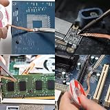BPTZYLN 4PCS Solder Wick Braid 2.5m x 1.5m No-Clean Flux Desoldering Copper Wire view 6