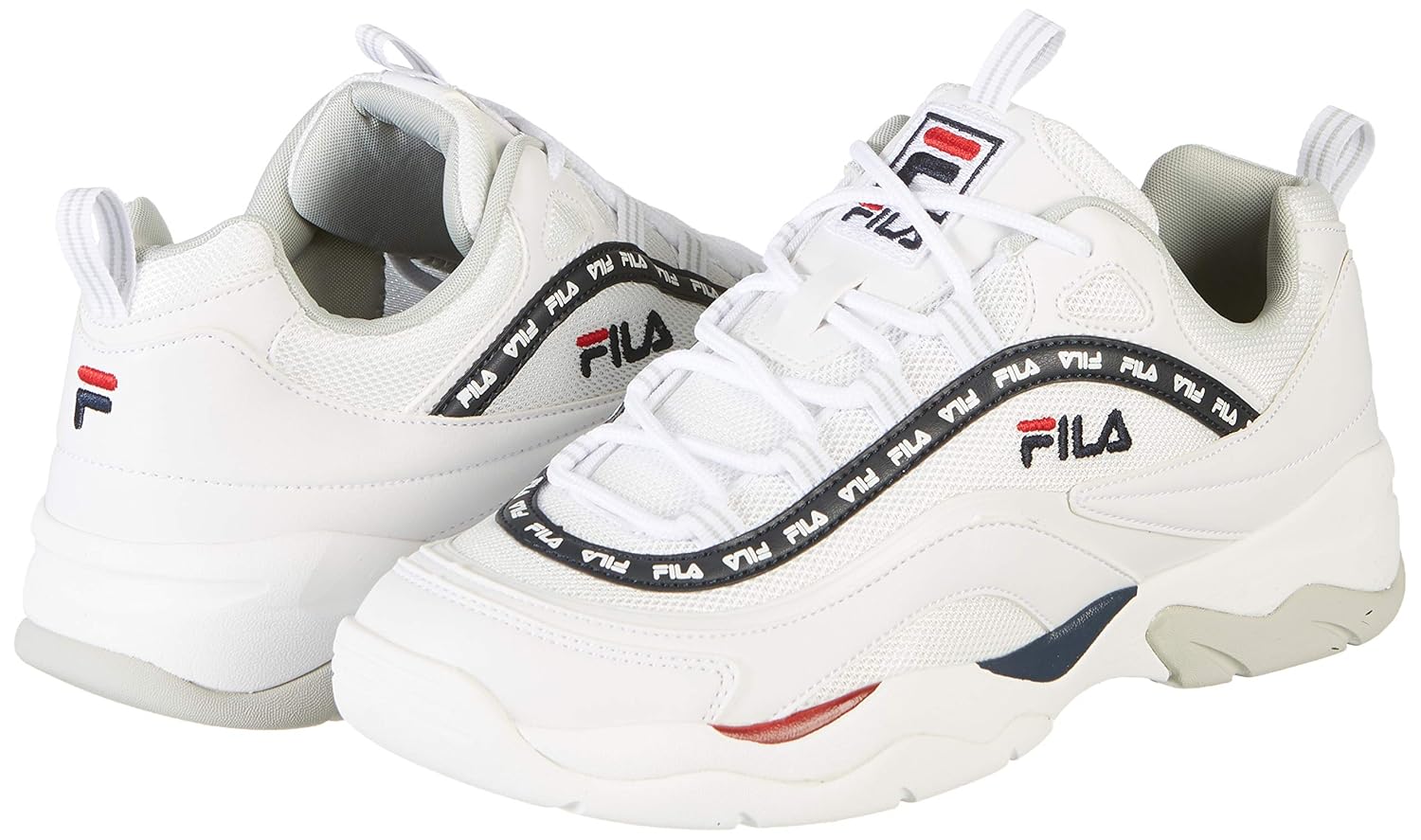 fila black chunky trainers