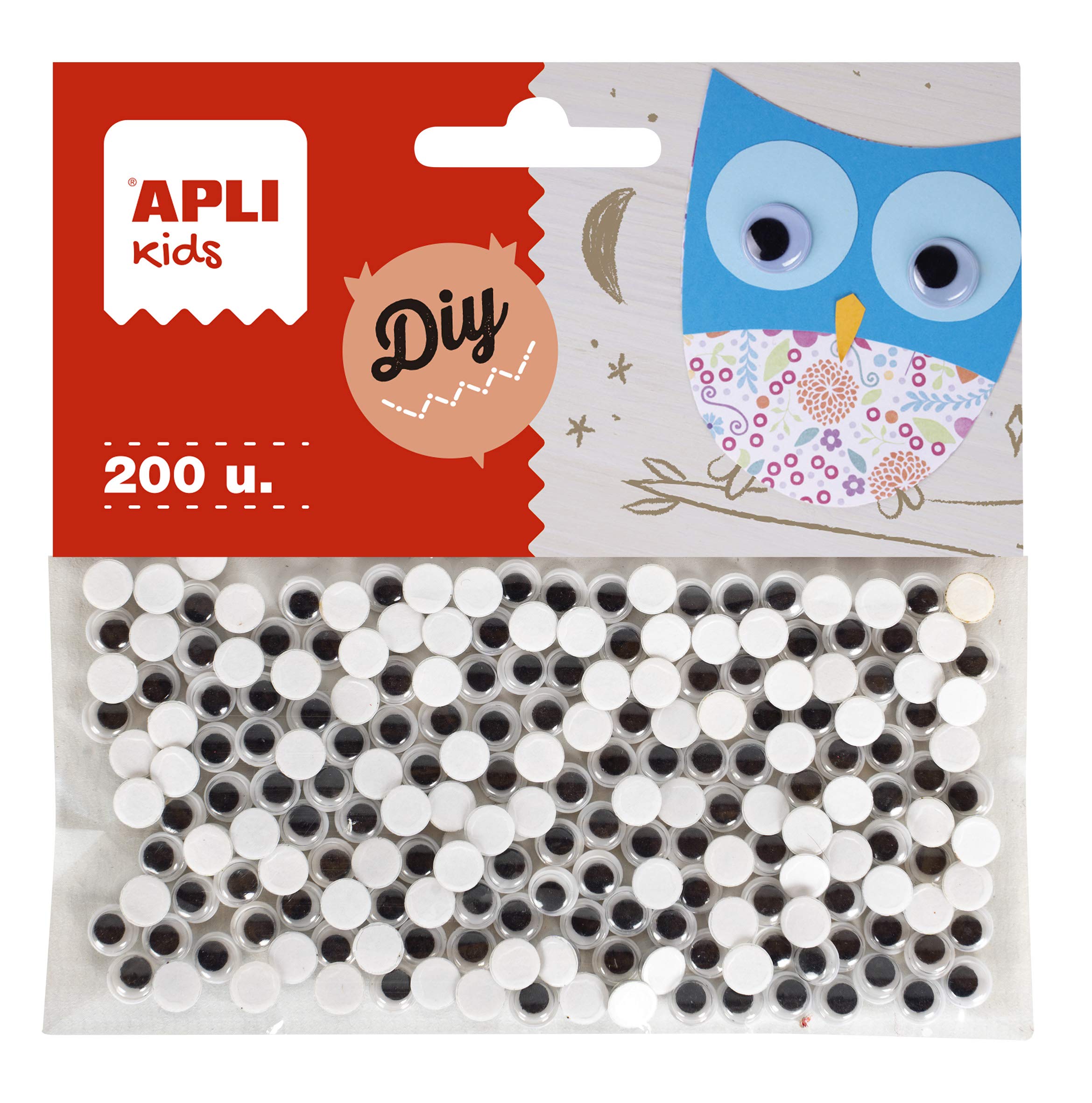 B.Eyes Mobile Black ADH.RED 6MM 200 U