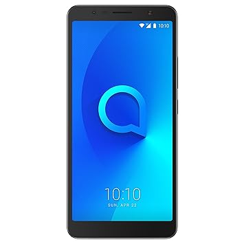 Alcatel 5026D-2AALWEI Smartphone 3C (16 GB Interne Speicher, RAM: 1 GB) Mettalic schwarz