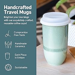 NOVA CERAMICS Coffee Travel Mug – Reusable Coffee