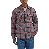 Wrangler Authentics Mens Long Sleeve Sherpa Lined Shirt Jacket