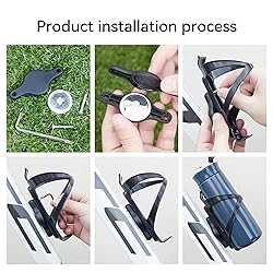 DLENP AirTag Bike Mount, Hidden Bicycle GPS Tracker