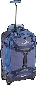 Eagle Creek Gear Warrior International Carry Luggage Softside 2-Wheel Rolling Suitcase, Arctic Blue, 22 Inch