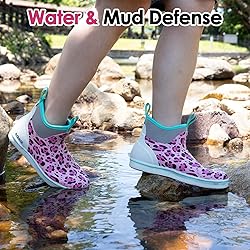 Kalkal Women's Deck Boots, Waterproof Ankle Rain