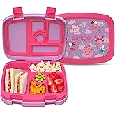 Bentgo Kids Prints Leak-Proof, 5-Compartment Bento-Style Kids Lunch Box - Ideal Portion Sizes for Ages 3-7, Durable, Drop-Proof, Dishwasher Safe, & PFAS & BPA-Free Materials (Fairies)