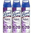 Lysol Fabric Disinfectant Spray, Sanitizing and Antibacterial Spray, For Disinfecting and Deodorizing Soft Furnishings, Lavender Fields 15 Fl. Oz (Pack of 3)