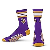 For Bare Feet NFL 4 Stripe Deuce Crew