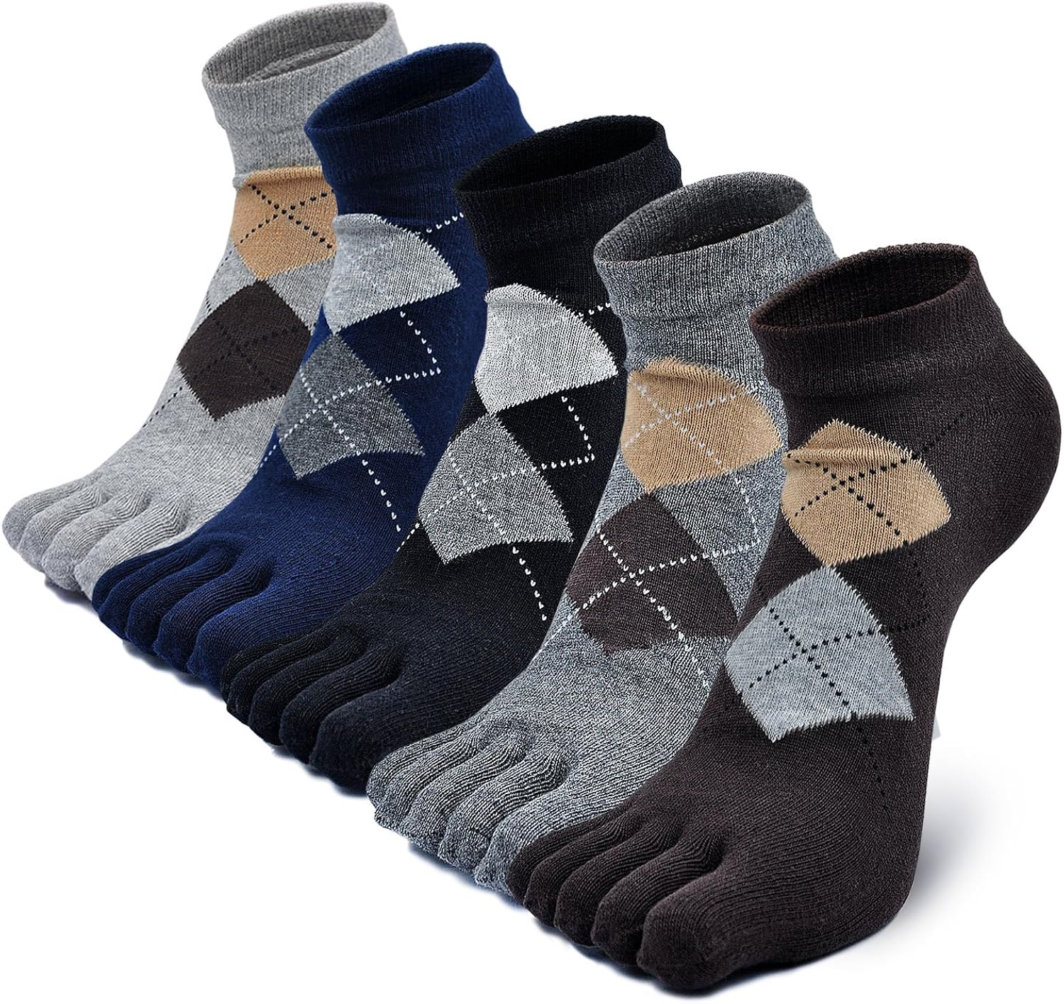 Toe Socks Running Socks Low Cut Ankle Toe socks Cotton five finger socks for Men and Women