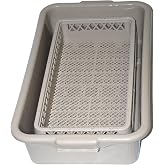 Vollrath Traex 1393 Open Half Rack Silverware Soak Rack with Half Tub