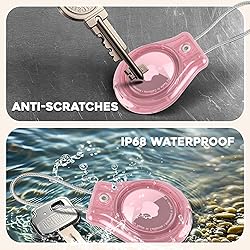 Waterproof AirTag Keychain Holder, Air tag Lock
