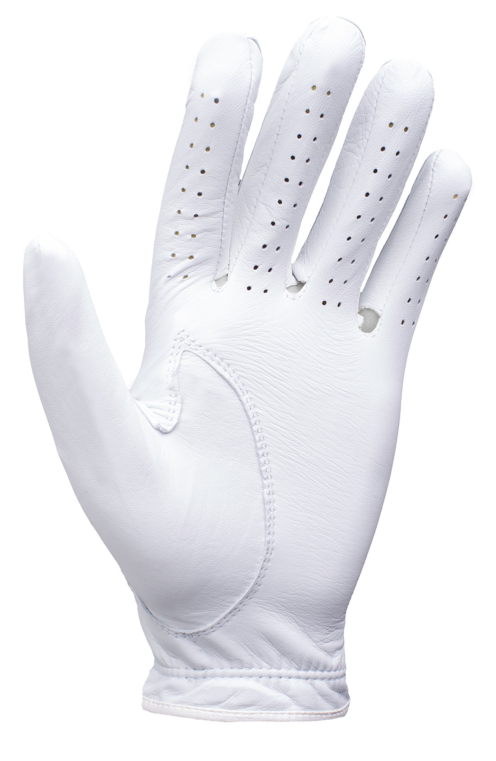Titleist Perma Soft Golf Glove Mens Cadet LH Pearl, White(Medium, Worn