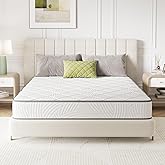 Novilla Twin Size Mattress, 8 Inch Twin Mattress Hybrid with Comfy Support, Bed Mattresses in a Box with Individual Pocket Springs for Motion Isolation & Pressure Relief, Certipur-Us Certified