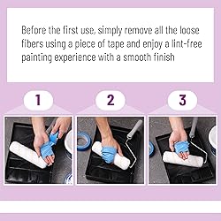 Bates- Paint Roller Covers, 9", Pack of 10, Covers
