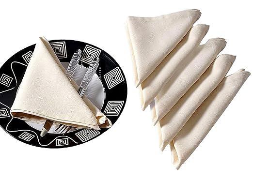 Solido Del Cotone Di Colore Cena Tovaglioli 20 X 20