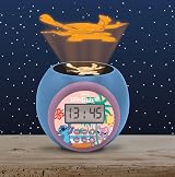 Lexibook Disney Stitch Projector Alarm Clock Night Light Blue LCD RL977D view 7